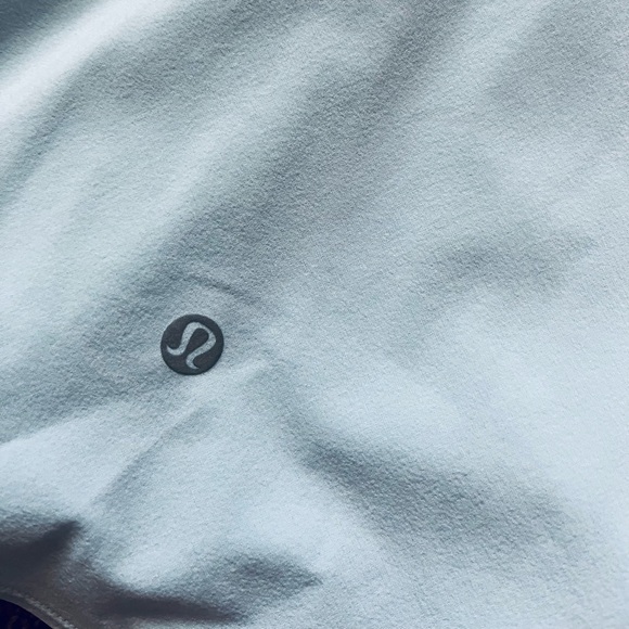 Light Blue Lululemon Court Crush Tennis Dress with Built-in Bra and Shorts - Picture 10 of 15